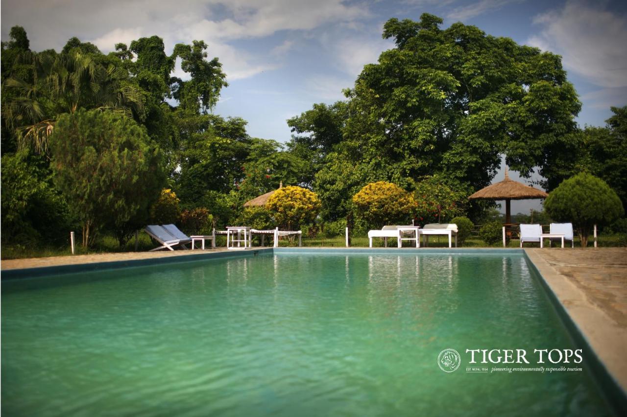 Tiger Tops Tharu Lodge Chitwan Zewnętrze zdjęcie